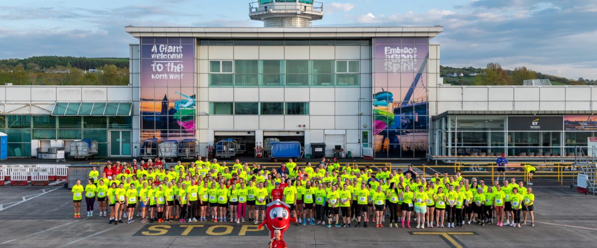 H&A Group Supports Air Ambulance NI Runway Run